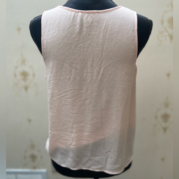 Light Pink A. Byer Sleeveless Top Size Small - Picture 2 of 4